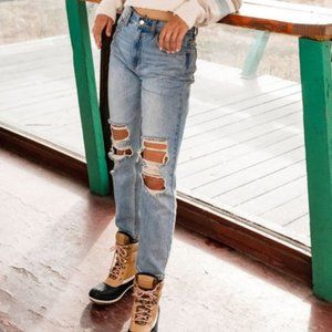 Altar'd State Ria Distressed Jeans